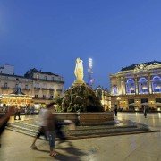 Montpellier, place de la comédie